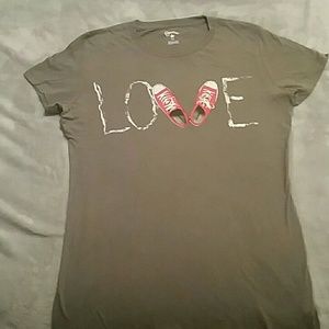 Converse brand t shirt women's size large